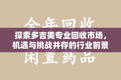 佛山探索多吉美专业回收市场，机遇与挑战并存的行业前景